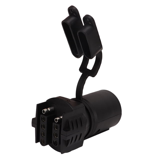 Trailer Plug Adapter, Wearproof Trailer Wiring Adapter 7Pin To 4Pin 5Pin Brass Terminals For Cars RVs Boats
