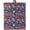 Colorful Tropical Fish, variant on Goat Throw Blanket for Girls Boys Kids Adults, 40x50 in, Cozy Flannel Blanket for Bedroom, Camping, Couch, Room Decor, Fuzzy Warm Soft Gifts