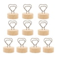 thumbnail image 1 of 10 porta tarjetas para mesa de boda con clips de alambre para fotos Amor corazon, 1 of 6