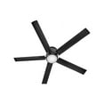 thumbnail image 3 of 5 Blade Ceiling Fan With Light Kit In Transitional Style-10.5 Inches Tall And 52 Inches Wide-Brushed Nickel Finish Hinkley Lighting 902552Fbn-Lwd, 3 of 10