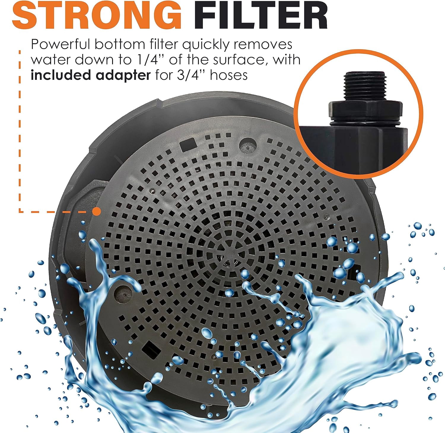 DrainX Tankless Water Heater Flush Kit with 1 Gallon Descaling Solution, 1/6 HP Pump and 6 ft Hoses