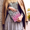 thumbnail image 5 of HELLHERO Leopard Pink Flames Bible Cover for Work Church, Protective Bible Covers PU Leather Large Capacity Bible Case, 5 of 12
