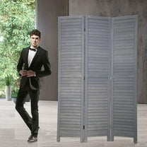 Room Dividers and Folding Privacy Screens, 3 Panel 69 Inch Tall Portable Room Seperating Divider, Handwork Solid Wood Room Divider Wall, Room Partitions and Dividers Freestanding for Home Office