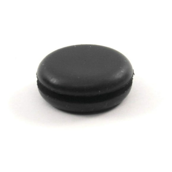 1/2" Rubber Hole Plug fits 1/2" Opening - Flush Plug - Grommet Without Hole - Panel Plug - Provides Finished Appearance on Both Sides (6)