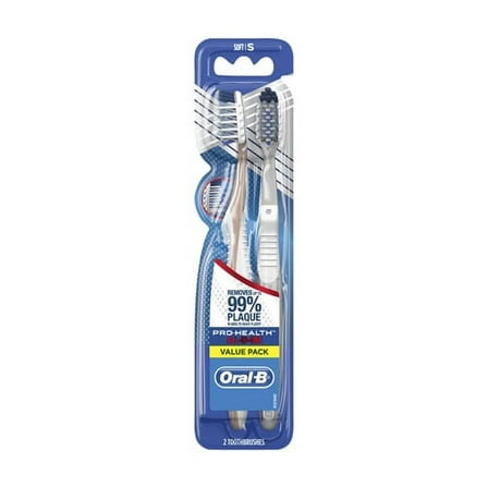 Oral B Pro Health All In One Toothbrush Twin Pack, Soft, 2 Ea