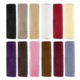 thumbnail image 3 of 6pcs Car Seat Belt Pad Soft Fiber Seatbelt Shoulder Strap Covers Comfortable Driving Cushion Universal Car Accessories for Car, White, 3 of 7