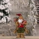 thumbnail image 5 of Adornos navideños, figuras de Papá Noel de 18 pulgadas, muñeco de Papá Noel de pie, estatua de Papá Noel para escaparate navideño, decoración de escritorio para el hogar, muñeco de peluche navideño., 5 of 7
