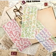 thumbnail image 2 of 10 Feuilles d'Autocollants Colorés Autocollants Auto-Adhésifs Chics pour Scrapbooking, 2 of 5