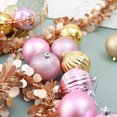 thumbnail image 4 of FloreceBien 34 Piezas 4 cm Adornos de Bolas de Navidad Inastillables para Decoración de Fiesta de Cumpleaños de Boda de Árbol de Navidad, 4 of 5