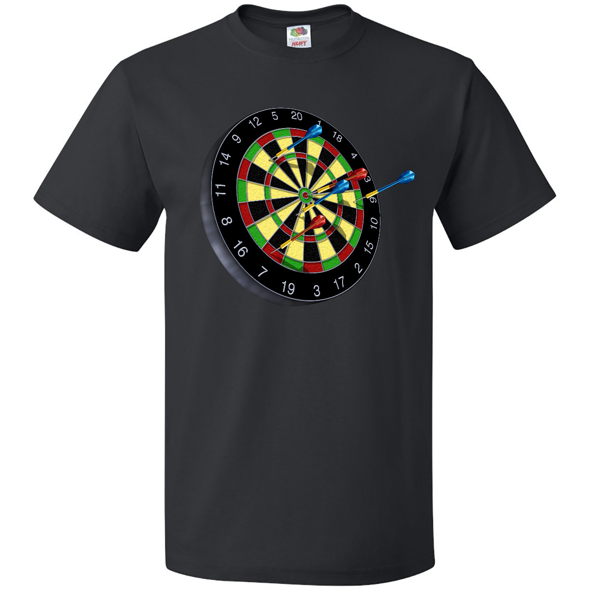 Inktastic Dart Board T-Shirt