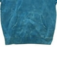 thumbnail image 4 of Staycool Tribal Acid Wash Turquoise Hoodie with Drawstring Closure (Medium), 4 of 5