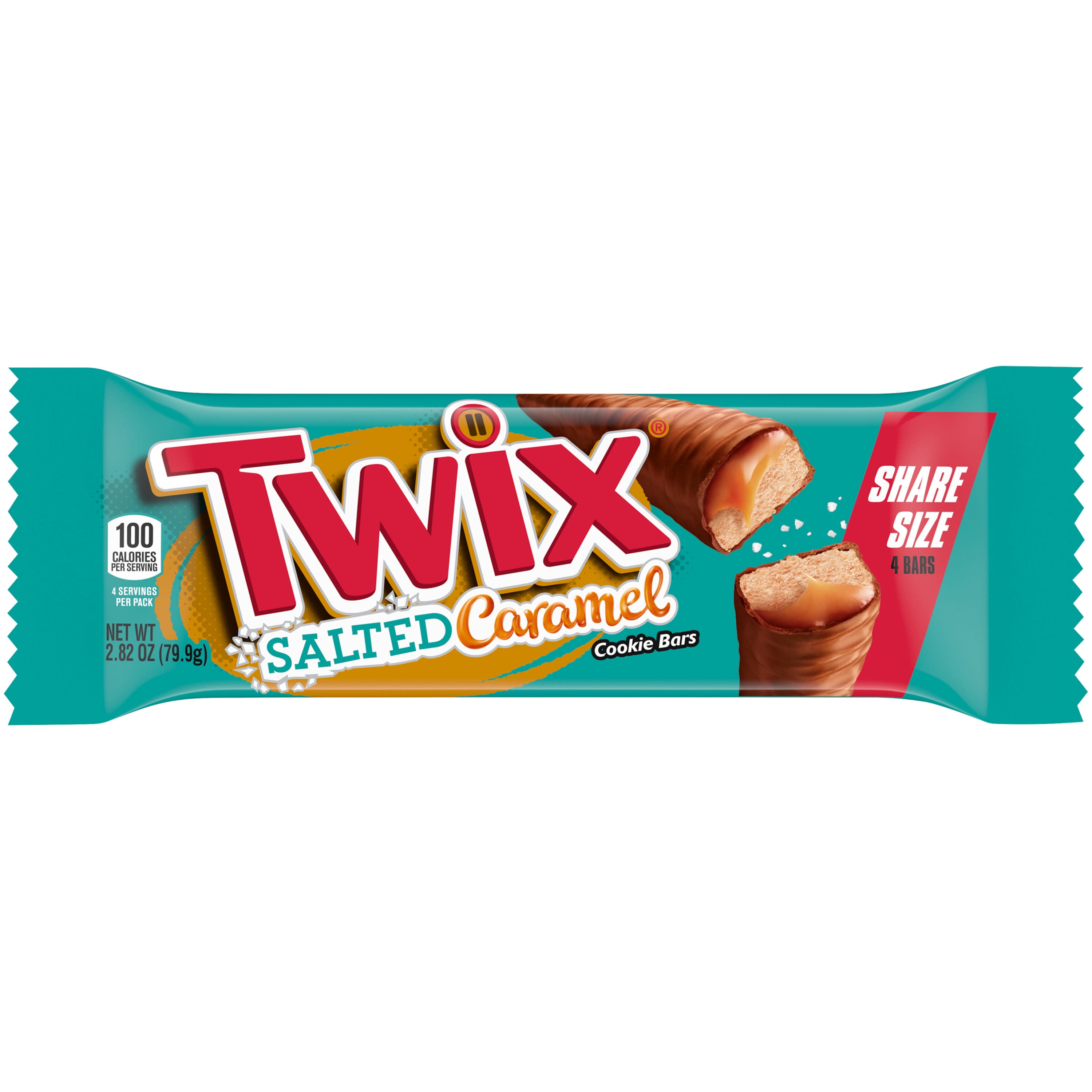 Twix Salted Caramel Chocolate Cookie Bars -2.8.oz