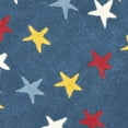 thumbnail image 3 of SAFAVIEH Novelty Shelby Graphic Print Wool Area Rug, Blue/Multi, 3' x 3' Round, 3 of 4