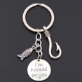 thumbnail image 5 of Toddmomy 1Set Fathers Day Keyrings Cute Key Chain Style for Dad Graduation Present, 5 of 8
