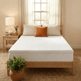 thumbnail image 2 of IULULU 3 Inch Memory Foam Mattress Topper with Removable Washable Cover, Non-Slip Bed Topper, Cooling and Breathable Topper, Twin, 2 of 8
