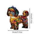 thumbnail image 3 of Dog Series Resin Art Night Light - Cute Stained Vintage Table Lamp, LED Desk Lamp & Decor, Dog Night Light for Bedroom, Home Ornament, 3 of 6