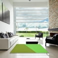 thumbnail image 6 of Ahgly Company Indoor Rectangle Patterned Bright Green Area Rugs, 4' x 6', 6 of 6