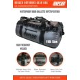 thumbnail image 2 of UNPLUG Ultimate Adventure Bag -1680D Heavy Duty Waterproof Travel Duffel Bags for Camping, Motorcycle Dry Bag, Waterproof Bags for Boating, Waterproof Duffle Backpack,Tactical Duffle Bag, 2 of 5
