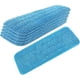 thumbnail image 2 of Paquete de 4 cabezales de repuesto para trapeador en aerosol de microfibra azul para trapeadores húmedos y secos, almohadillas de limpieza de pisos de primera calidad, repuestos reutilizables compatib, 2 of 5