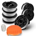 thumbnail image 2 of 3/6Pack For Black & Decker Replacement String Trimmer Line Spool AF-100 Eater For Cordless Grass Trimmer Garden Tool, 2 of 4