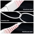 thumbnail image 6 of Dutevolns USB C Cable, 4 Pack(1.6/3.3/4.9/6.6ft) Type C Charging Cords, Nylon Braided 3A  Plug and Play Cable Compatible with IPhone 16/15, Samsung Galaxy, 6 of 10