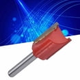 thumbnail image 4 of Trim Router Bits, Abrasion Resistance Woodworking Tools Straight Bit  For Solid Wood For Carpenter For Density Board For MDF 18mm,17mm, 4 of 8