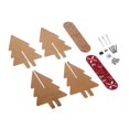 thumbnail image 3 of DIY Arbol Navideño con Luces LED Colorida Resaltada Cambiante Tamaño completo: 15 cm x 6 cm x 13 cm Soledad DIY Light Christmas Tree Tower, 3 of 10