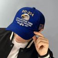 thumbnail image 3 of WEGFTDUOP Veterans Casual Hat DD-214 Hat – Vintage Military-Style Baseball Cap, Distressed Cotton Blend, Adjustable Fit, Veterans Hat for Men, Gifts For Retired Soldiers, 3 of 5