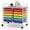 Multicolor, variant on Topbuy 20-Drawer Rolling Trolley Mobile Storage Cart Tools Scrapbook Paper Organizer