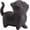 Black, variant on ABCISI Hand-made Purple Clay Cat Tea Pet, Cute Lucky Statue Kung Fu Tea Tray Decor,  Tea Lover's Gift, Home Office Desk Feng Shui Ornament (Black)