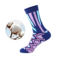 thumbnail image 2 of Chaussettes à Imprimé Géométrique pour Hommes et Femmes – Idée de Chaussure à Motif Original, Bas Graphiques Confortables pour un Usage Quotidien, 2 of 4