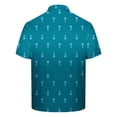thumbnail image 4 of Fnnxeal Mens Polo Shirts Summer Short Sleeve Casual Collared Golf Print Multicolor Polo Shirts for Men Size 3XL, 4 of 5