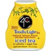 4C Totally Light Natural Lemon Liquid Water Enhancer, 1.62 fl oz, 10 ct