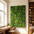 thumbnail image 4 of Lucahom Artificial Hedge Fence, Expandable Faux Leaf Screen Panel, Plastic Faux Greenery Wall, Decorative Plant Privacy Fence for Balcony Garden Patio Indoor Outdoor, 24 x 16 in, 4 of 6