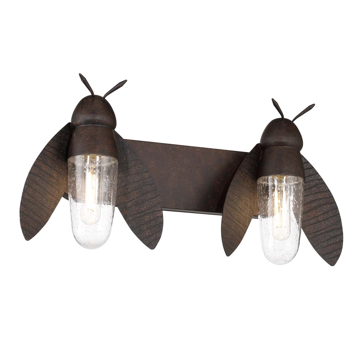 Nightflight - Vanity Light - 2 Light - Rustic Bronze