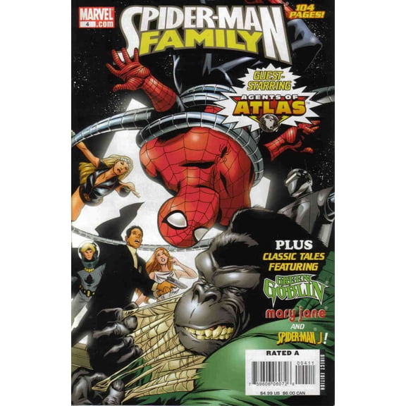Spider-Man Family (2nd Series) #4 VF ; Marvel Comic Book