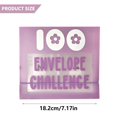 thumbnail image 3 of Halloween Decorations Saving Folder With 100 Envelopes 2023 7.9 X 7.9 Inch Saving Challenge Kit With Envelopes Gift As A Challenge For Lovers $5 050, 3 of 9