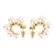thumbnail image 2 of Pendientes Elegantes, Elegante imitacia de Repladeo de Oro Pearl Circle Pendientes Pendientes para Viajar para la Fiesta, 2 of 7