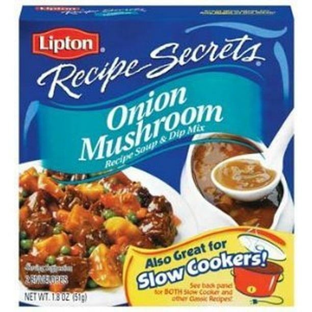 LIPTON RECIPE SECRETS DRY SOUP MIX ONION MUSHROOM 2 CT PER BOX