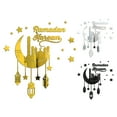 thumbnail image 3 of Walbest 1 Set Muslim Ramadan Waterproof Acrylic 3D Wall Sticker, Ramadan Kareem Festival Sticker Room Wall Decoration, 3 of 7