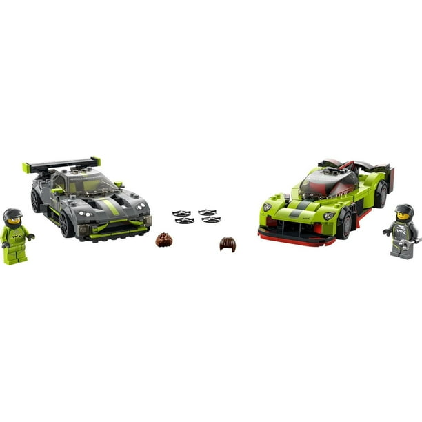 LEGO Speed Champions Aston Martin Valkyrie AMR Pro and Aston