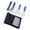 1 set of 4 pieces, variant on Tizuqe 4/7Pcs Putty Cutter Paint Scraper Stainless Steel Wall Paint Plaster Shovel