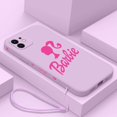 thumbnail image 1 of Funda de teléfono rosa para Samsung Galaxy, carcasa con cordón, S23, S22, S21, S20 Ultra Plus, FE, S10, 4G, S9, S10E, Note 20, 10, 9 Plus Fivean unisex, 1 of 2