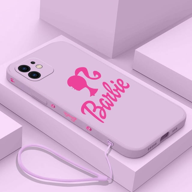 Funda de teléfono rosa para Samsung Galaxy, carcasa con cordón, S23, S22, S21, S20 Ultra Plus, FE, S10, 4G, S9, S10E, Note 20, 10, 9 Plus Fivean unisex