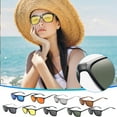 thumbnail image 3 of Zeceouar Men's Trendy Sunglasses Colorful Reflective Mercuryer Sunglasses Street Photo Sunglasses, 3 of 3