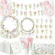 thumbnail image 1 of Decoraciones de fiesta LINHAXM Baby Shower con flores silvestres para 20 personas, 1 of 7