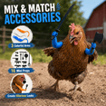 thumbnail image 5 of 3D Printed Chicken Arms Set, Funny Chicken Costume Accessories with 3 Colorful Arms and 16 Mini Pretend Props, Novelty Farm Animal Photo Props for Backyard Chickens, Social Media Photos and Prank Gif, 5 of 7