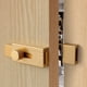 thumbnail image 2 of Hebilla de puerta con pestillo de aleación de aluminio sin perforaciones, pestillo de puerta antirrobo, pestillo de puerta, pestillo de puerta de inodoro, pasador de puerta engrosado, 2 of 4