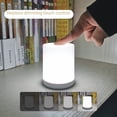 thumbnail image 4 of Luz de noche inalámbrica con carga táctil para mesita de noche, protección para los ojos, para dormitorio, cosas buenas, artefacto para la alimentación del bebé, luz para aplaudir en el baño por la, 4 of 5