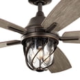 thumbnail image 5 of 52 inch Ceiling Fan with Light Kit-Olde Bronze Finish Bailey Street Home 147-Bel-4435946, 5 of 10